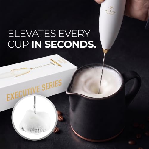 Powerful Milk Frother Wand With Duracell Batteries