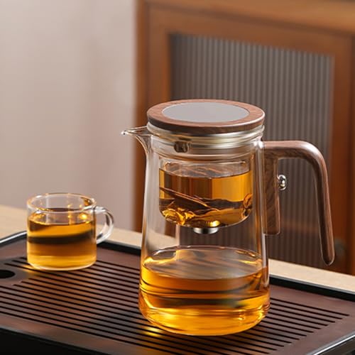 800ml Witchcraft Glass Teapot with Magnetic Water Separation Design