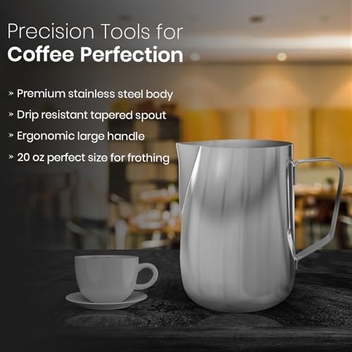 20oz Stainless Steel Latte Art Pitcher
