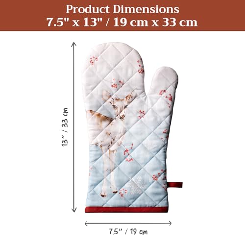 Maison d'Hermine Oven Gloves 100% Cotton Oven Mitt