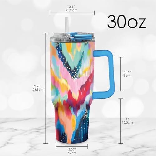 18 8 Stainless Steel Insulated Water Tumbler with Straw