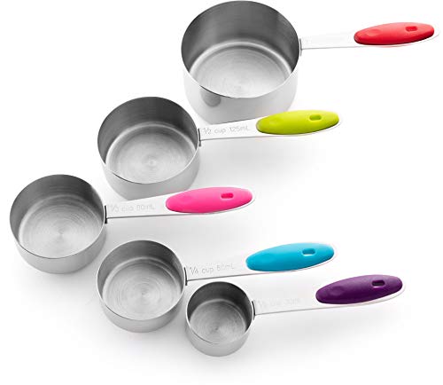 Stainless Steel Measuring Cups Set of 6