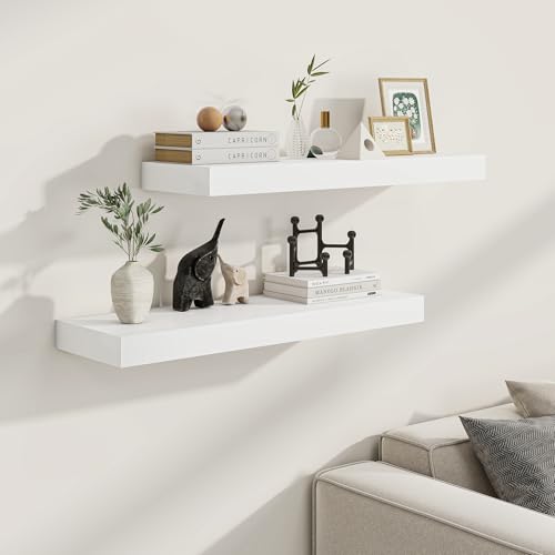 9.3 Inch Deep Floating Shelves (2 Count)