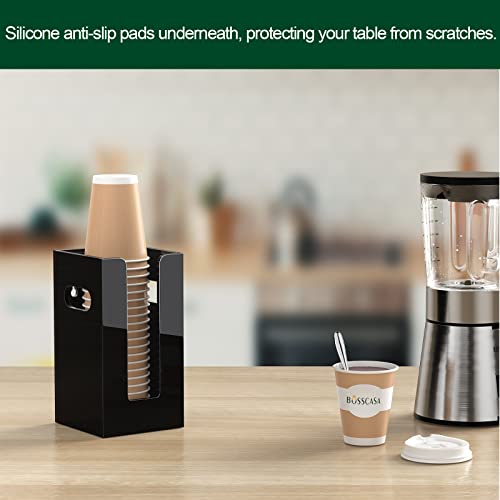 Disposable Coffee Cup Dispenser with Handles