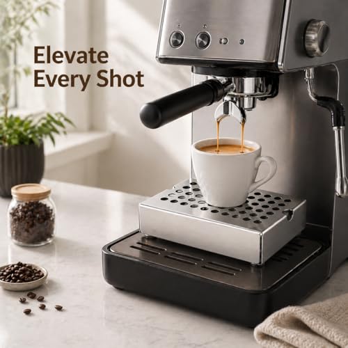 Anti Splash Espresso Cup Riser Stand for Espresso Machines