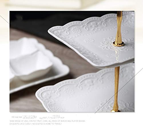 3 Tier Porcelain Cupcake Stand