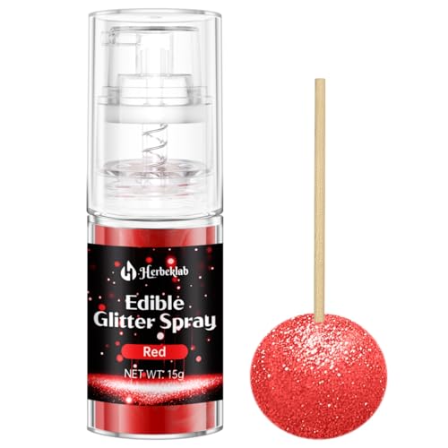 Red Edible Glitter