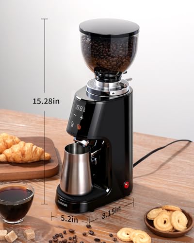 64mm Flat Burr Coffee Grinder