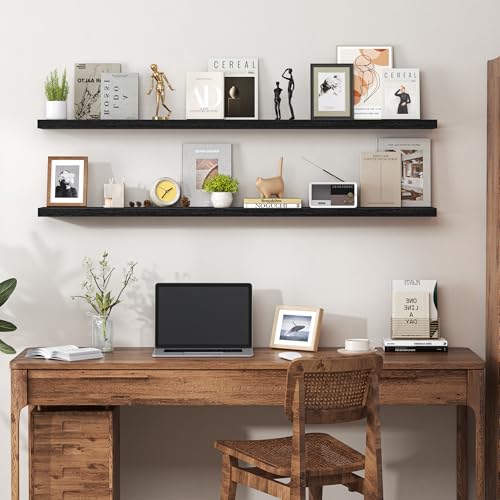 55 Inch Floating Shelves for Wall (2 Count)