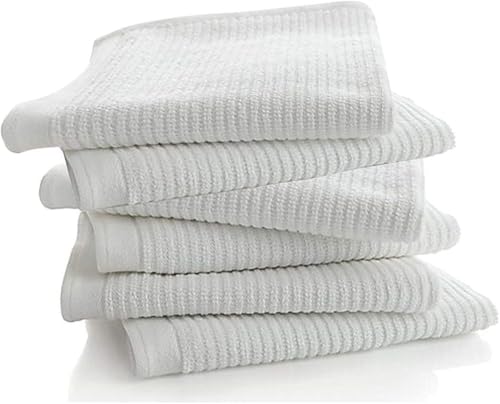 Bar Towels 16" x 19" Bar Mop Cleaning Dish Rags (6 Count)