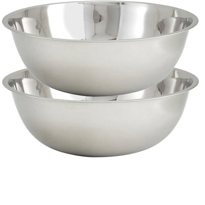Heavy Duty Mixing Bowl 30 Quart All (2 Mixing Bowl)