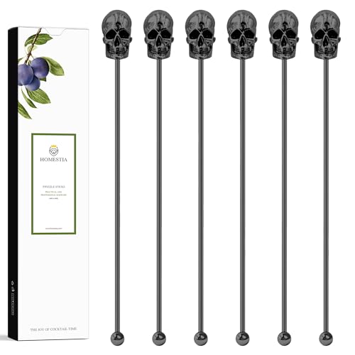 6 Pcs 7.5'' Metal Stir Sticks