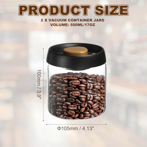 2pcs Coffee Vacuum Container