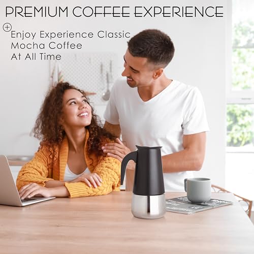 9 Cup Greca Moka Pot (9 Espresso Cups)