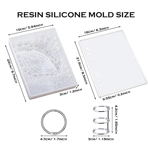 Note Book Cover Resin Molds