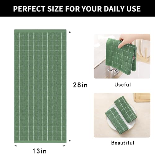100% Cotton Terry Kitchen Towels (8 Count)