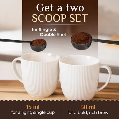 Premium Coffee Scoop Set (2 Count)