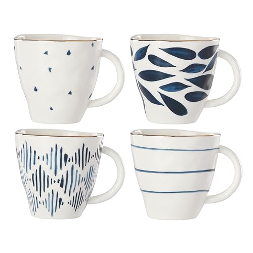 Blue Bay 4 Piece Dessert Mug Set (4 Count)