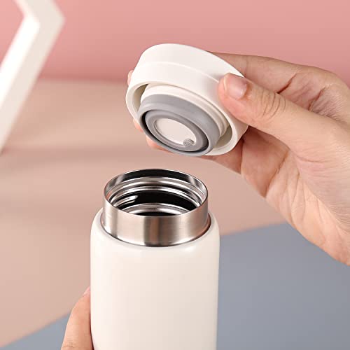 10oz Mini Water Bottle Stainless Steel Thermos Small Flask