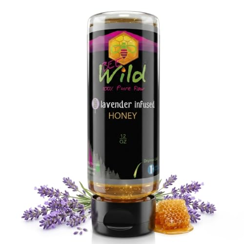 100% Pure Lavender Infused Honey (12 Ounce)