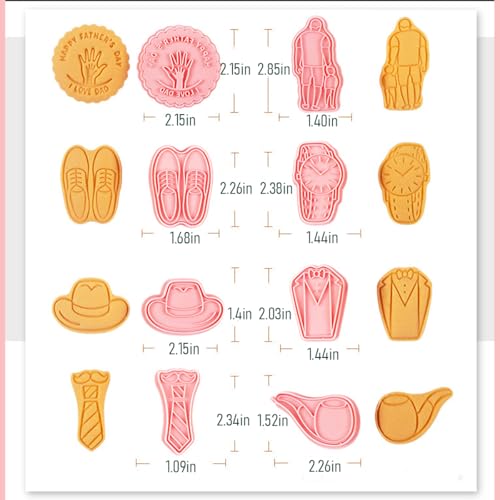 Father‘s Day Cookie Cutters (8 Count)