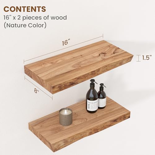Floating Shelves for Wall Decor (2 Count)