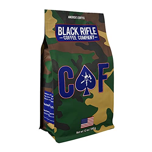 Black Rifle Coffee Medium Roast Ground Coffee CAF 12 oz (12 Ounce)