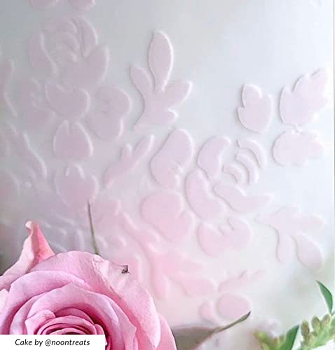 Cake Decorating Stencil for Tall Buttercream Cake