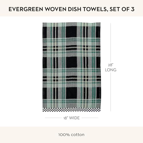 Set of 3 Cotton Dish Towels