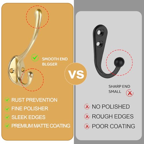 Wall Hooks for Hanging (25 Count)
