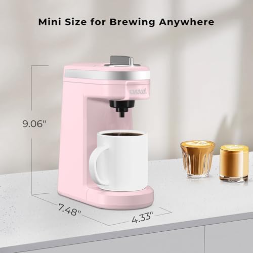 Mini Single Serve Coffee Maker for K Cup