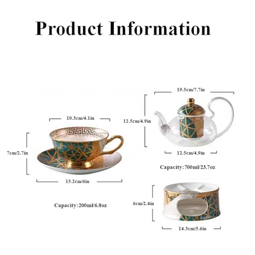 China Bone Porcelain Coffee Tea Set