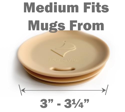 Reusable Silicone Lid for Coffee Cups and Mugs