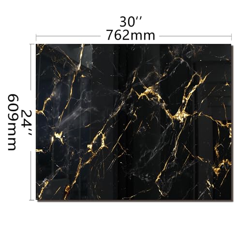 Tempered Glass Backsplash Kitchen