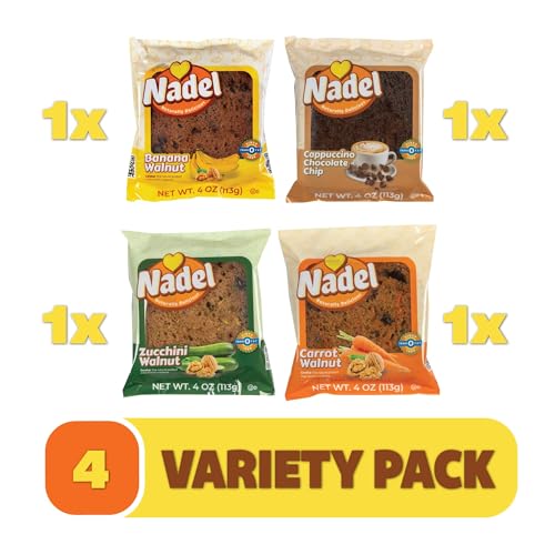Nadel Naturally Delicious Sweet Breads Variety Pack (16 Ounce)
