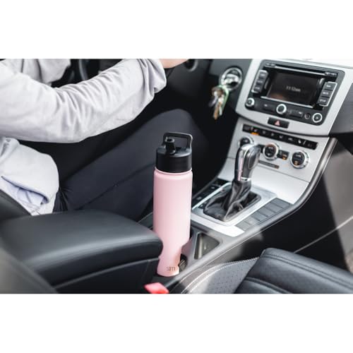 Insulated Water Bottle with Straw