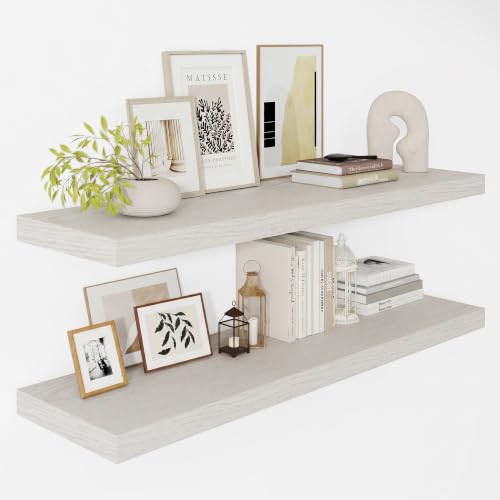 Deep Floating Shelves 40x12” Set of 2 (2 Count)