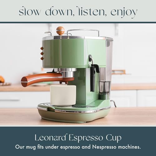 Leonard Ceramic Espresso Cups (2 Count)
