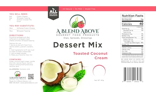 A Blend Above Toasted Coconut Cream Cheesecake Mix (3 Count)