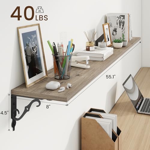 Floating Shelves for Wall Decor (2 Count)