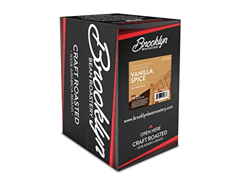 Roastery Vanilla Spice Flavored Coffee Pods (40 Count)