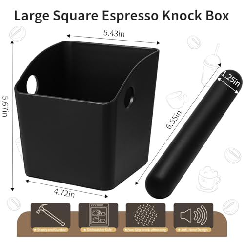 Large Square Knock Box Shock