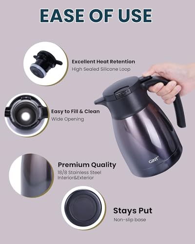 1L 34Oz Thermal Coffee Carafe