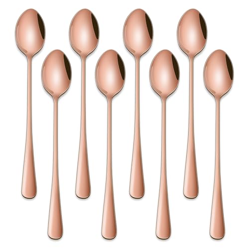 7.5 Inches Long Handle Coffee Stirring Spoons (8 Count)