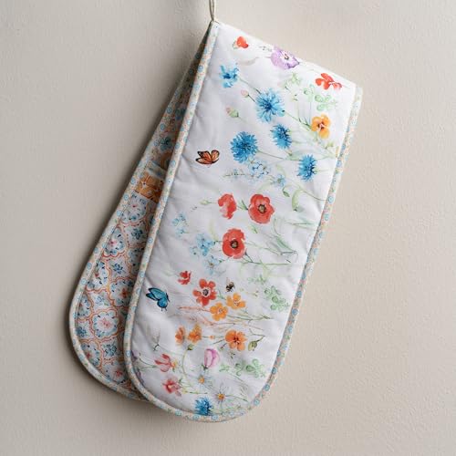 Double Oven Mitts 100% Cotton Double Oven Glove