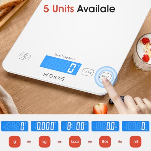 33lb Kitchen Scale 0.1oz Precision