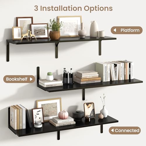 Floating Shelves for Wall (2 Count)