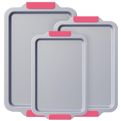 Non Stick Ceramic Baking Sheet Pan Set of 3 (3 Count)