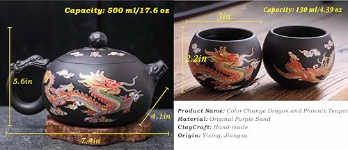 Hand made Dragon and Phoenix Color (3 Count)