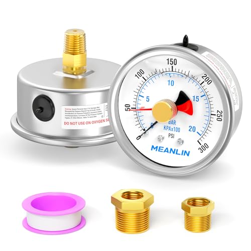 0~300Psi Stainless Steel 1